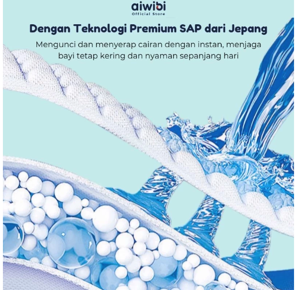 Australia Aiwibi Baby Care Aiwibi Premium Baby Diapers NB