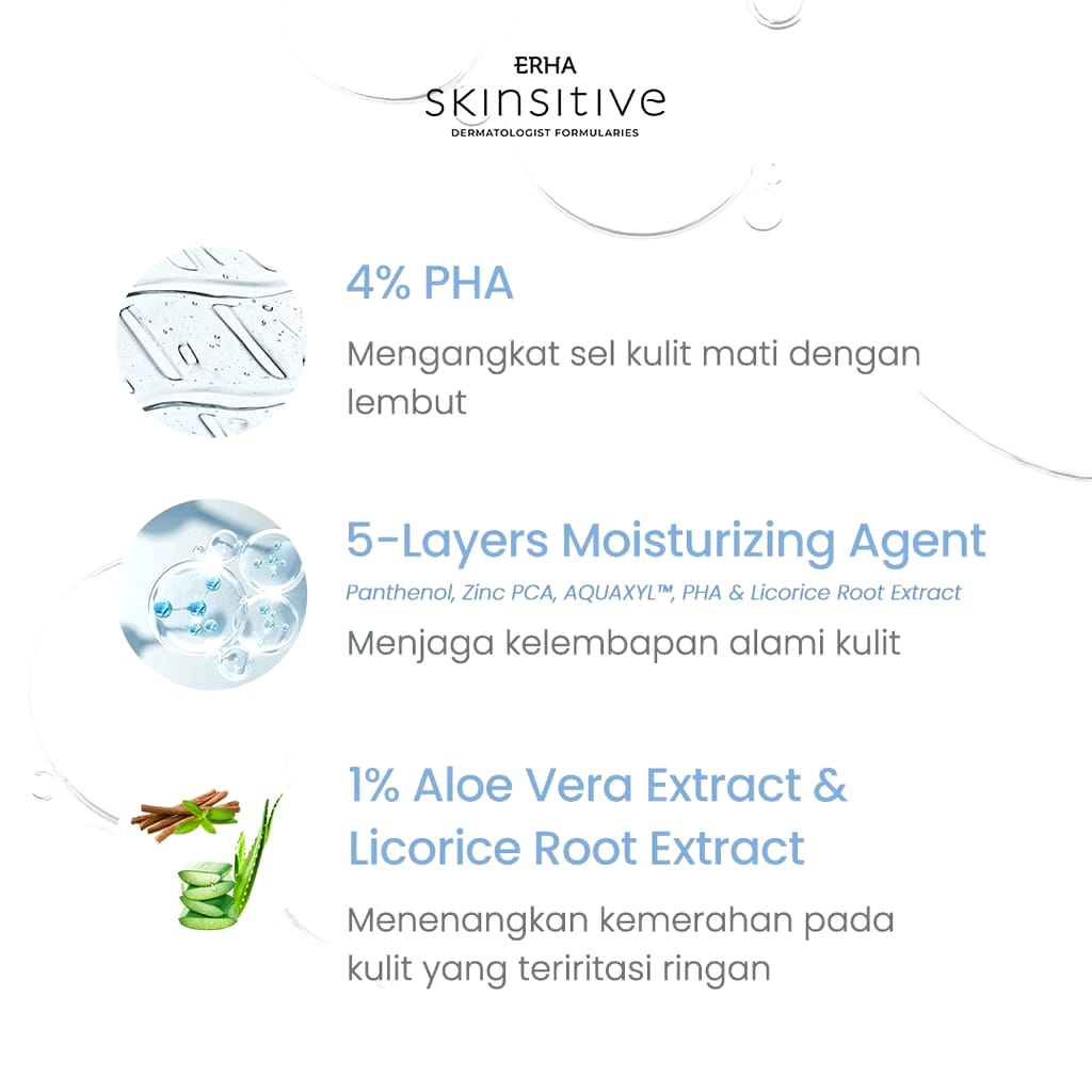 ERHA Clinic Indonesia ERHA Skinsitive Ultracalm Face Wash