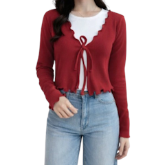 Vallina Outfit Cardigan Crop