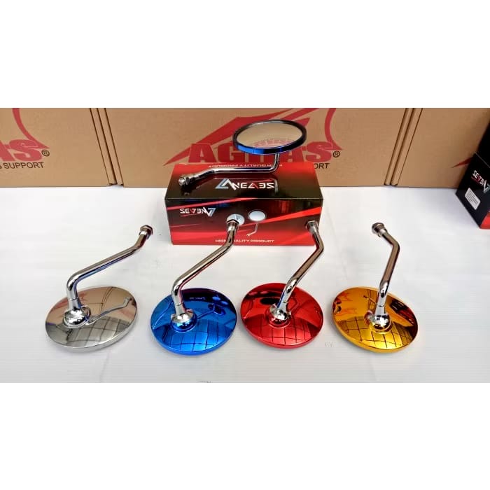  Seven Spion Bulat Retro Classic Tangkai Pendek