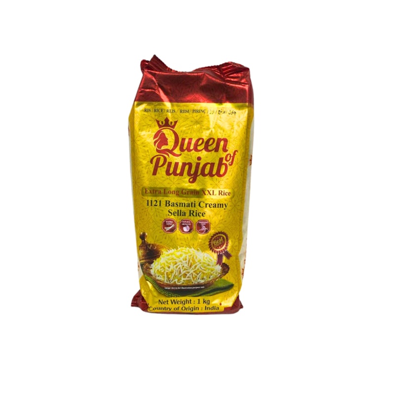 Queen of Punjab1121 Basmati Creamy Sella Rice 1