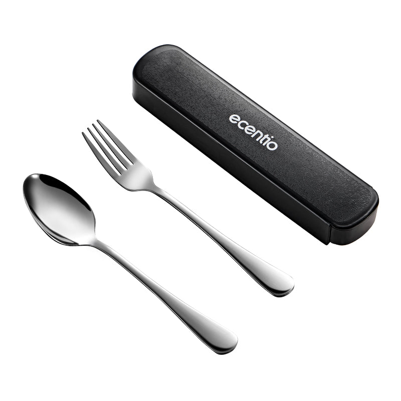 ecentio Set Alat Makan Stainless Steel
