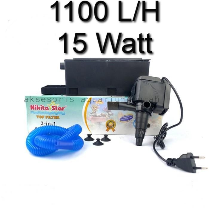 Nikita Star Top Filter 3-in-1 Aquarium 2