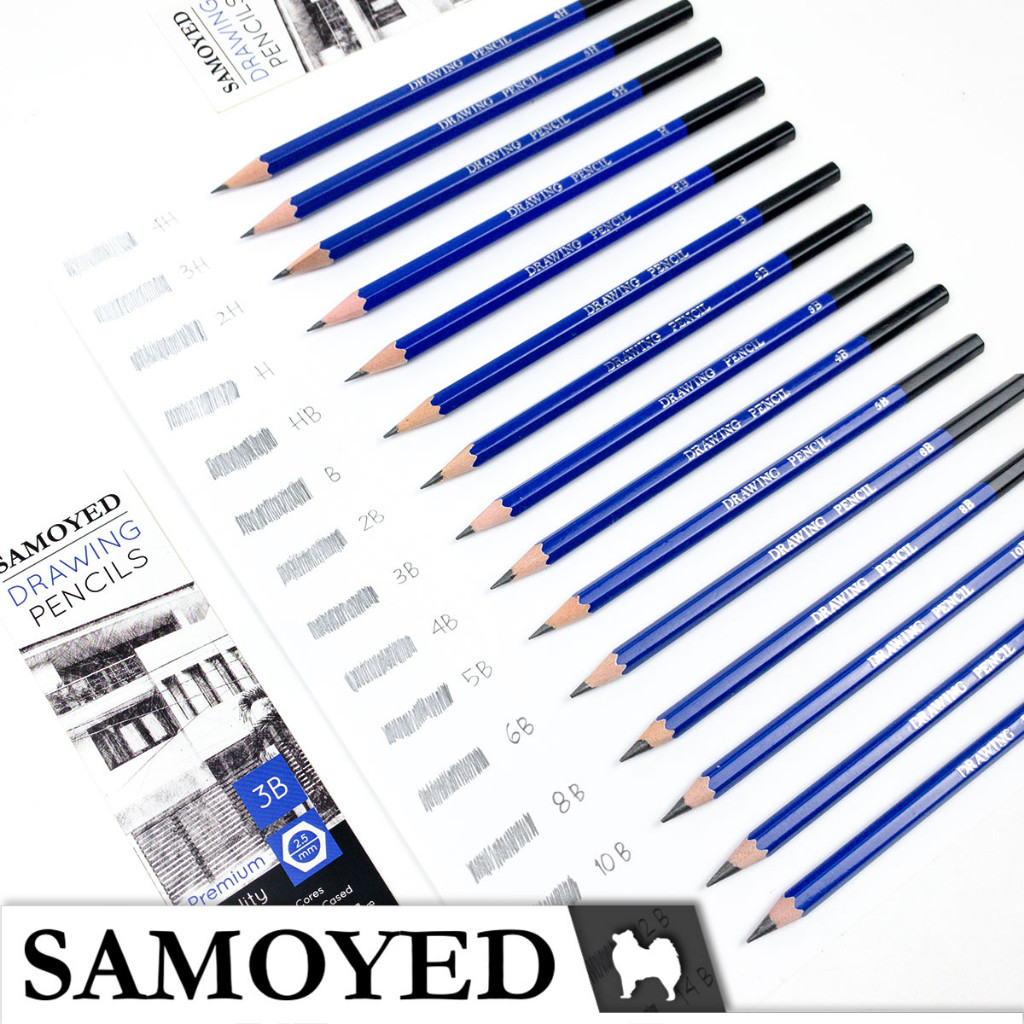 Samoyed Drawing Pencils H PCG-DW