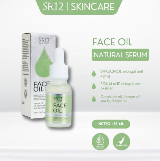 SR12 Herbal Perkasa SR12 Skincare Face Oil Natural Serum