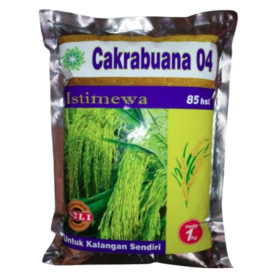 Benih Padi Cakrabuana 04 Istimewa 1 kg ｜ 85 HST
