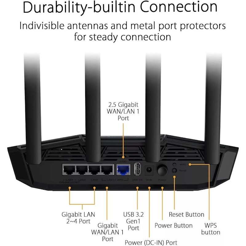 ASUS TUF Dual Band WiFi 7 BE3600