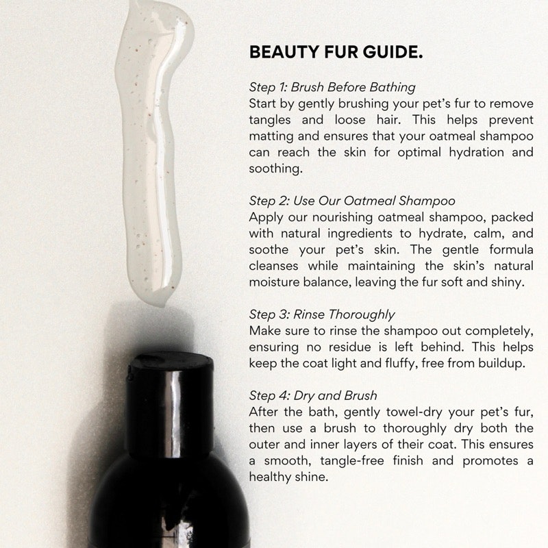 Pawspad Oatmeal Pet Shampoo 2
