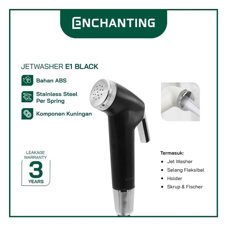 Europe Jet Washer E1 Series Black 2