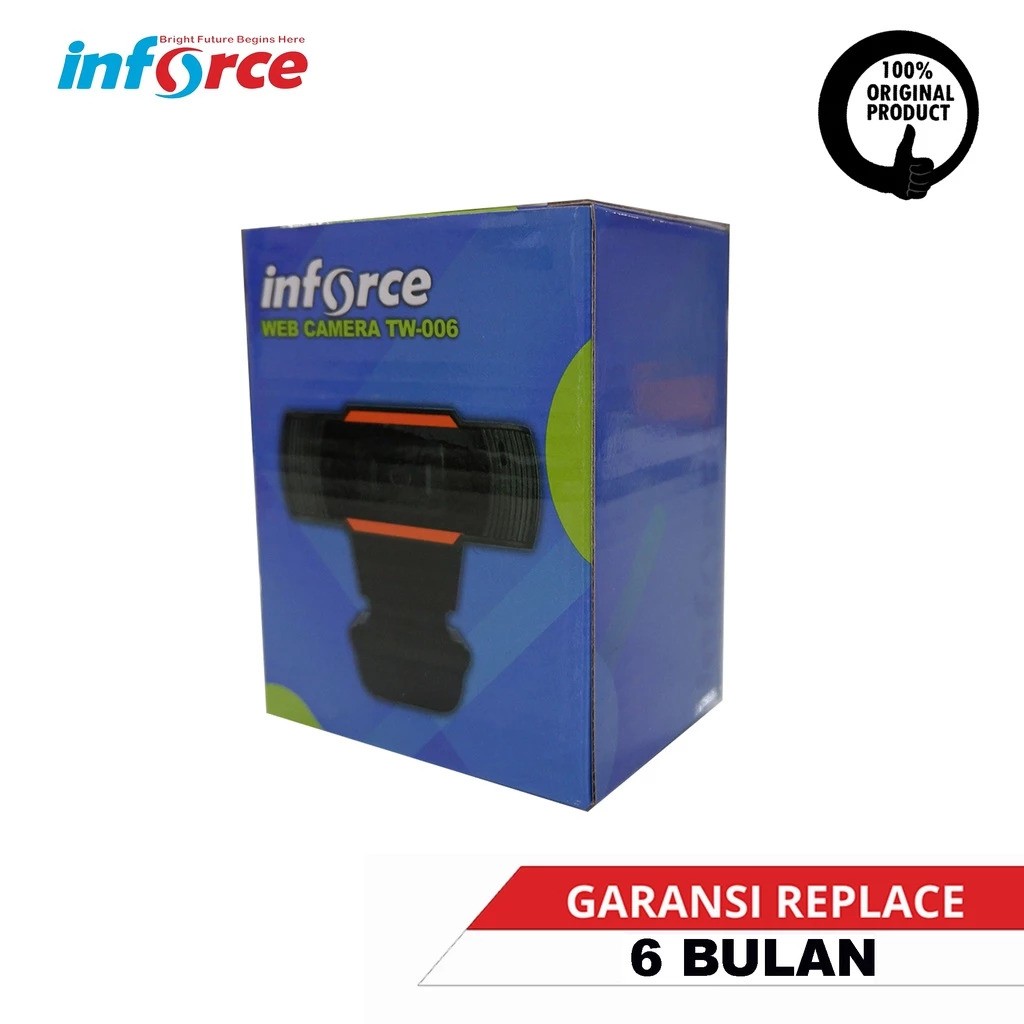  Inforce Webcam 720P Web Cam Built In Mic Full HD