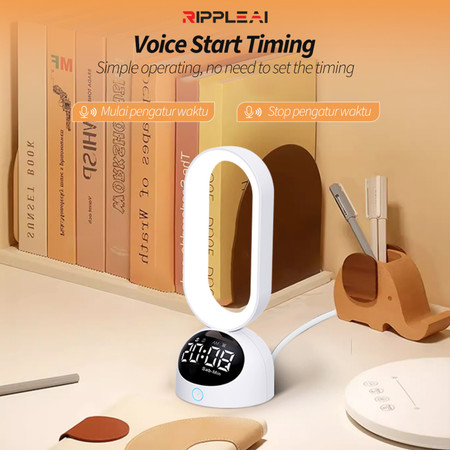 Ripple Digital Indonesia Ripple AI RET Smart Voice Control Desktop Lamp C027