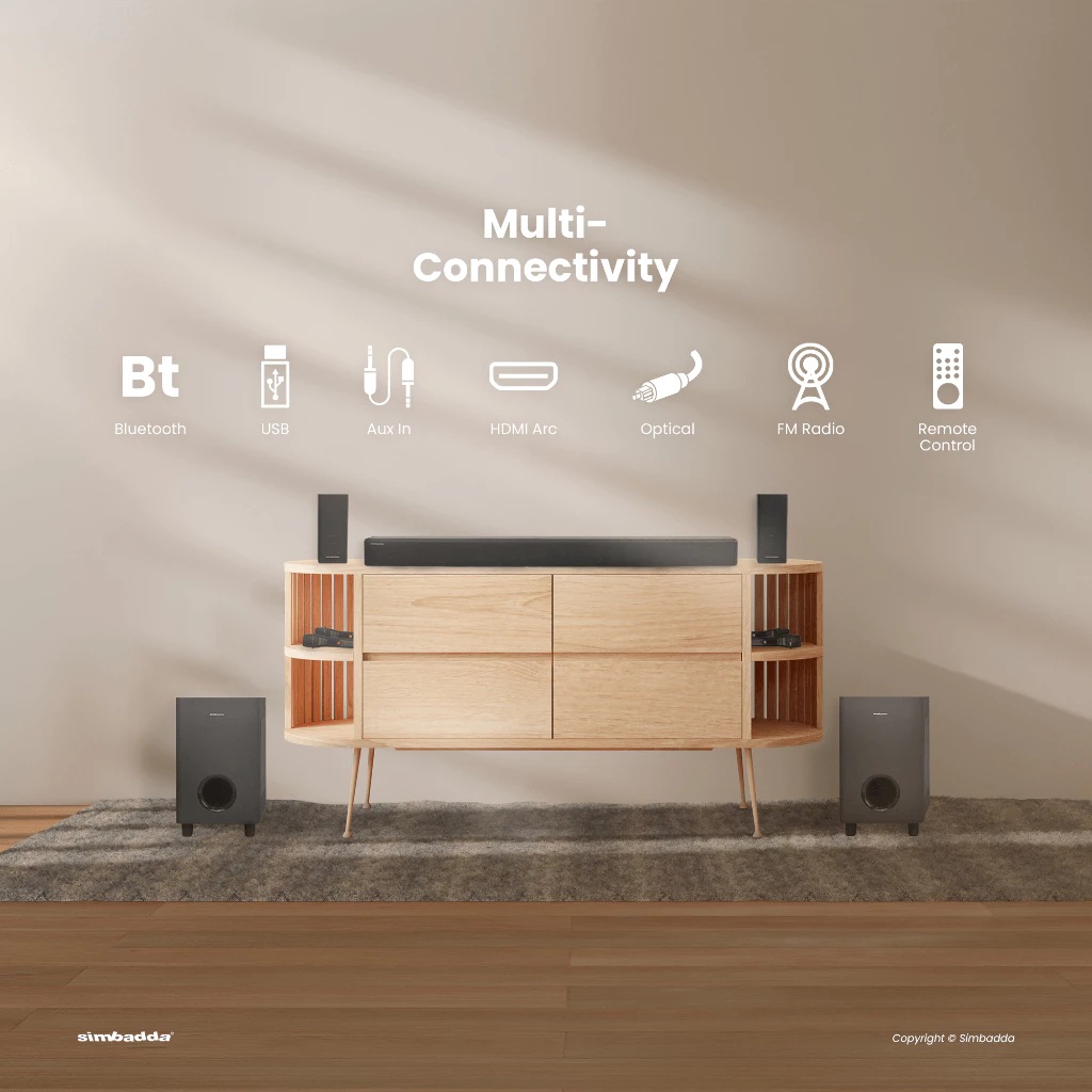 Simbadda Simbadda Poseidon Bass CST 907N+