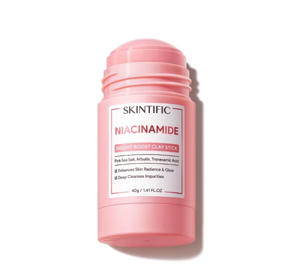 SKINTIFIC ｜ Niacinamide Bright Boost Clay Stick