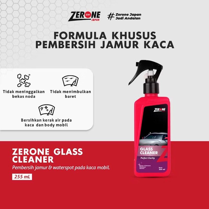 Zerone Japan Glass Cleaner 2