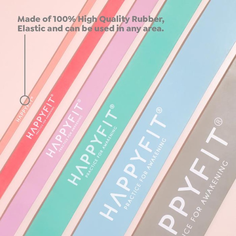HAPPYFIT Resistance Full Body Power Band 2