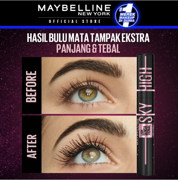 L’Oréal Maybelline New York Lash Sensational Sky High Mascara Cosmic Black