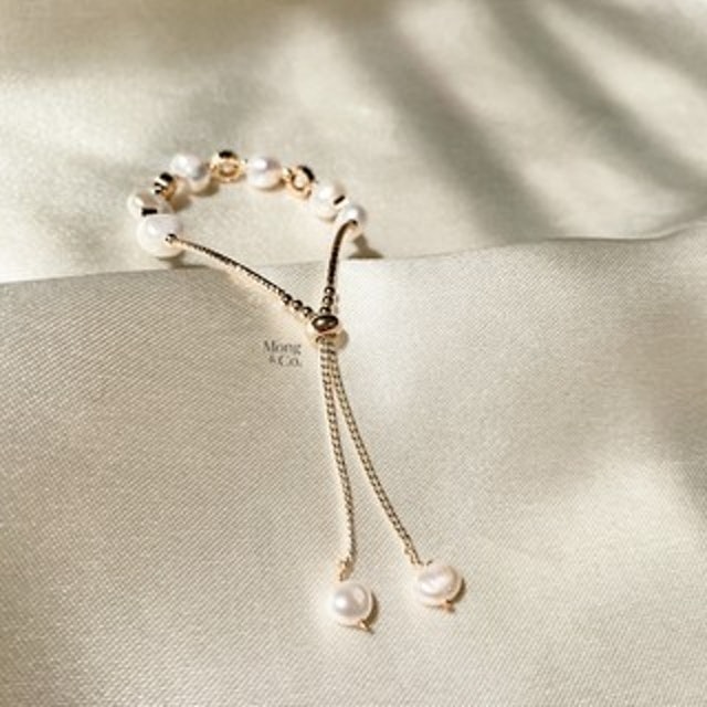 Mong&Co Arjuna Handmade Pearl Bracelet