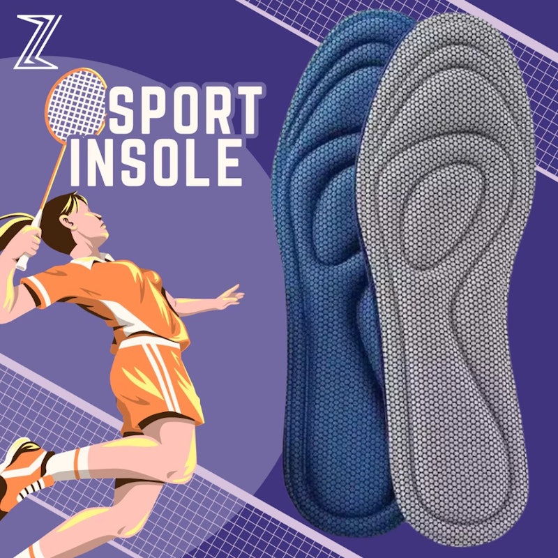 ZHFU Insole Olahraga Badminton 2