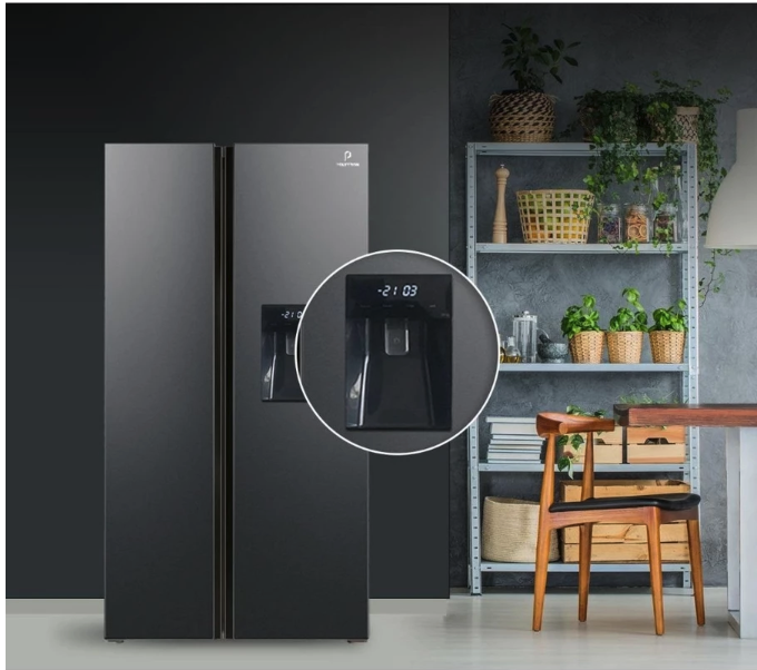 Hartono Istana Teknologi Polytron Kulkas Side By Side New Belleza Inverter PRS 480X