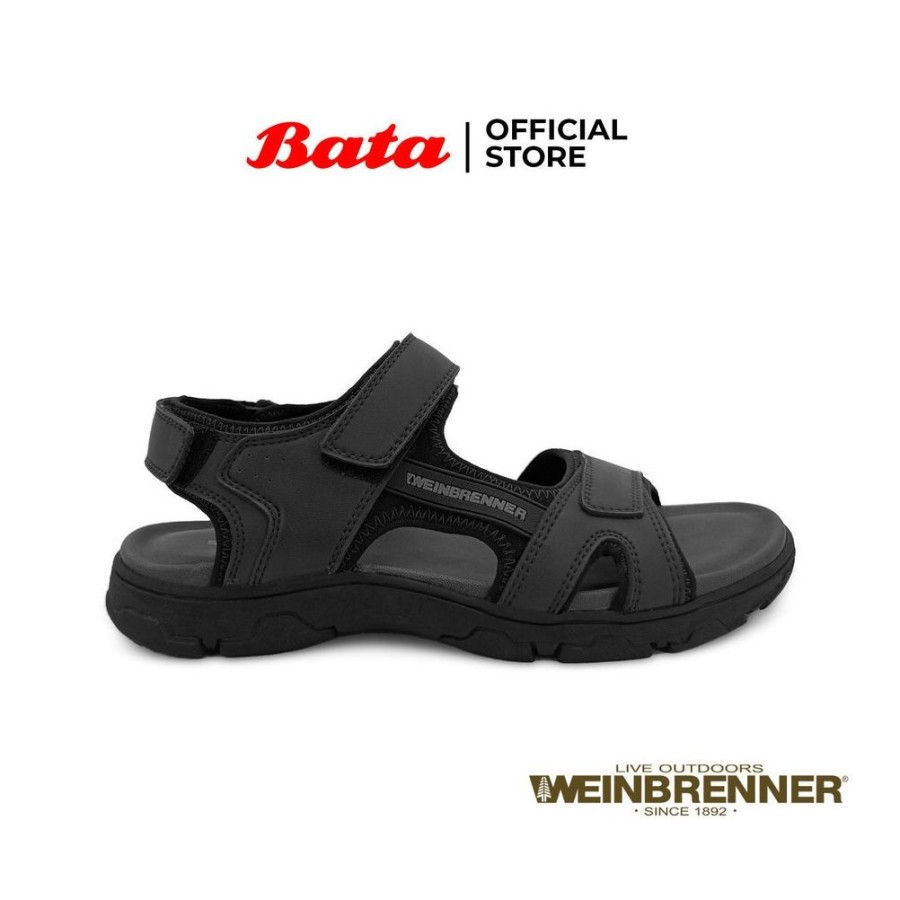 Sepatu Bata Weinbrenner Everest Sling-Black Tough Sole