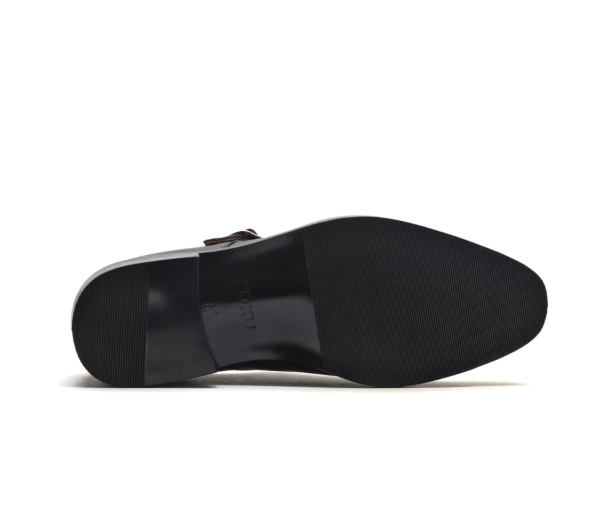 Koku Footwear Monk Strap Argo Black 5