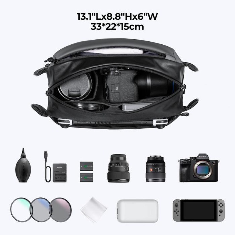 K&F Concept Alpha Sling Bag Camera 2
