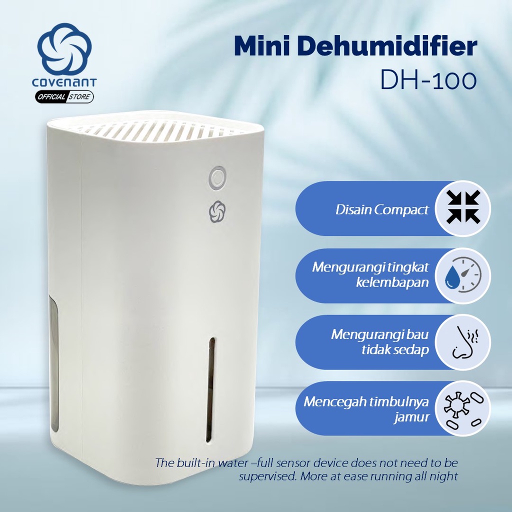 Covenant Technology Indonesia Covenant Mini Dehumidifier  DH100