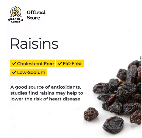 Alami Natural Organik Granola Addict Dried Seedless Raisin