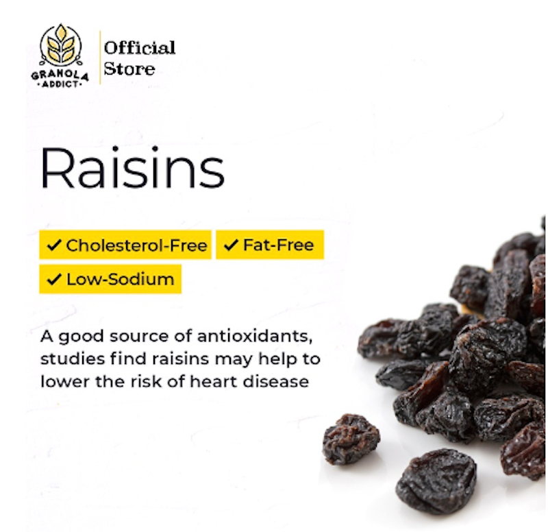 Granola Addict Dried Seedless Raisin 3