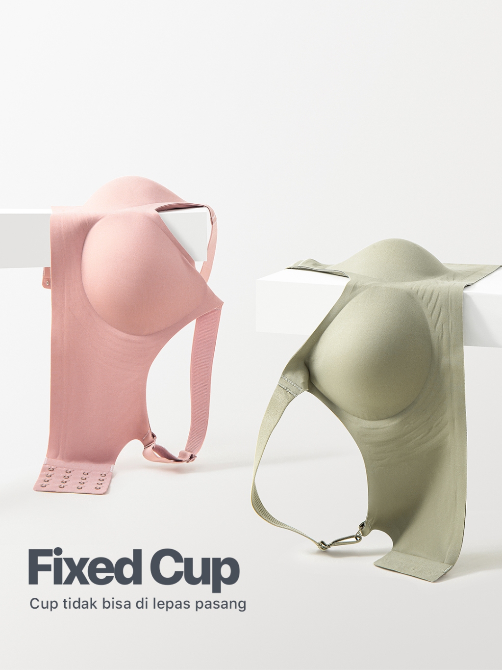 Finest Care Global Misswiss Seamless High Bounce Jelly Top Bra  #066