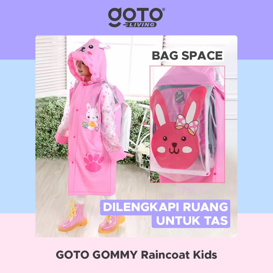 Pilar Niaga Makmur Goto Living Gommy Raincoat Kids