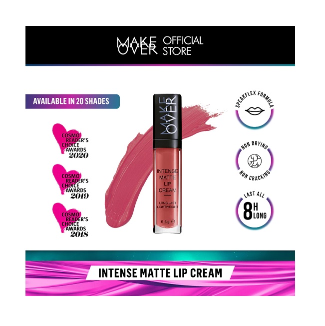 Paragon Technology and Innovation MAKE OVER Intense Matte Lip Cream 011 Pompous