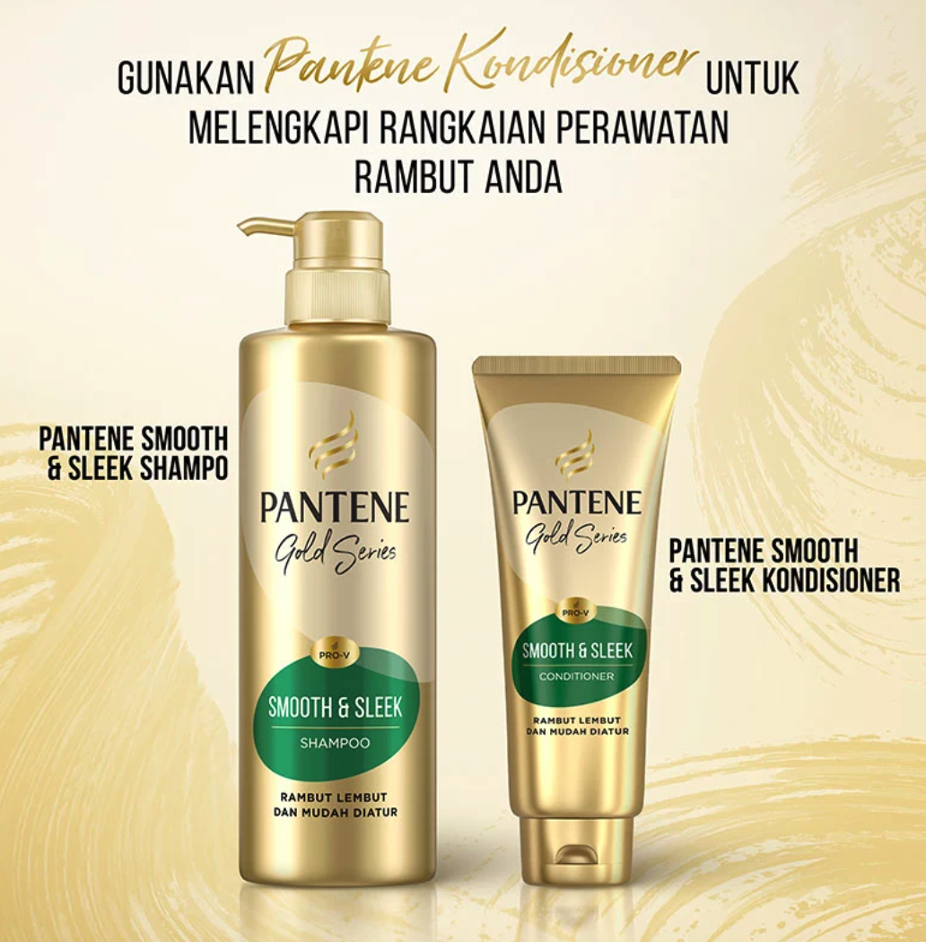 Procter & Gamble Pantene Gold Series Smooth & Sleek Shampo