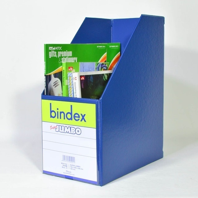 Bindex Box Magazine File Super Jumbo ｜ 1035B
