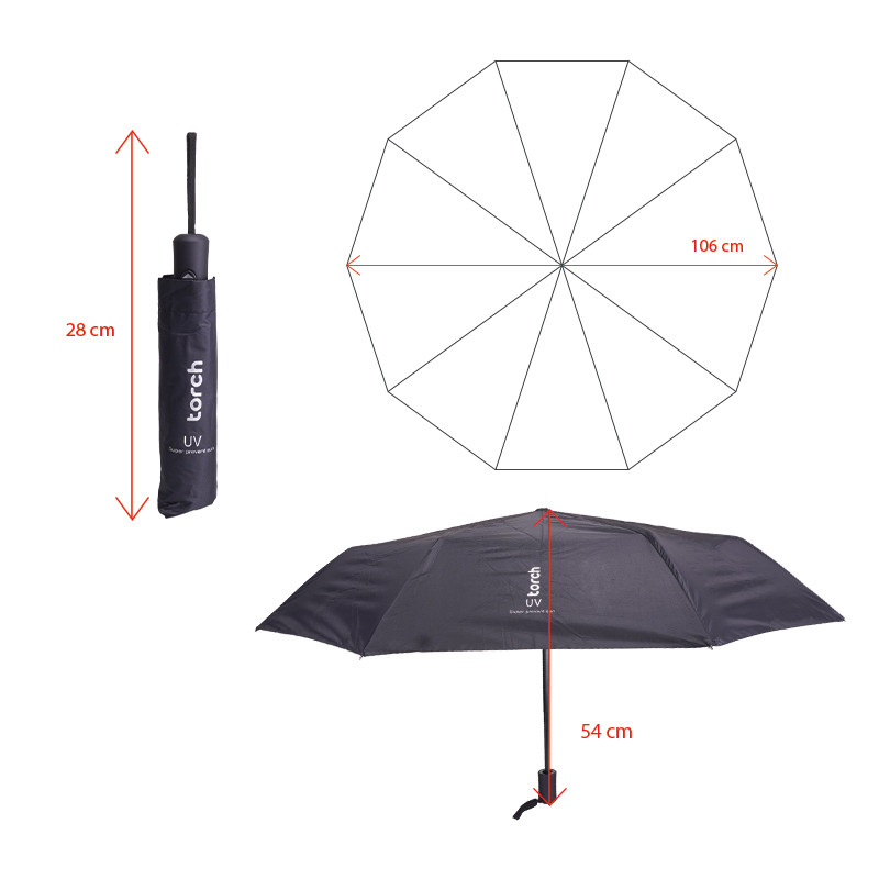 Torch Paraguas Automatic Umbrella Anti UV 3