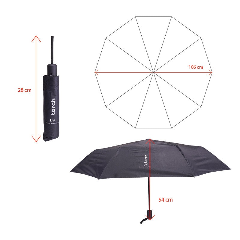 Torch Paraguas Automatic Umbrella Anti UV 3