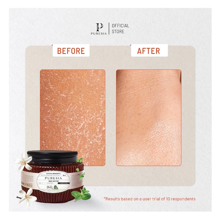 Unindo Ajidharma Industry Puresia Natural Body Butter Vanilla & Mint 