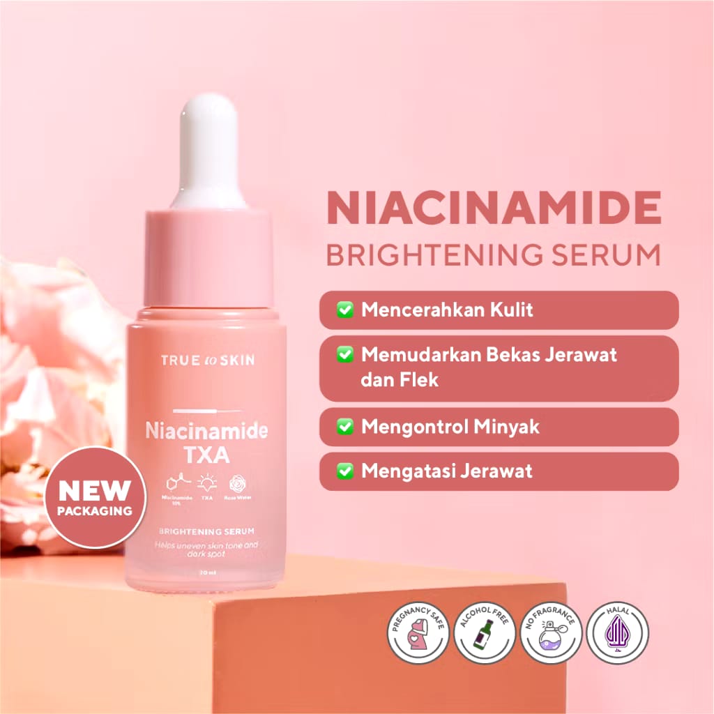 Triniti Tunggal Abadi True to Skin Niacinamide TXA Brightening Serum
