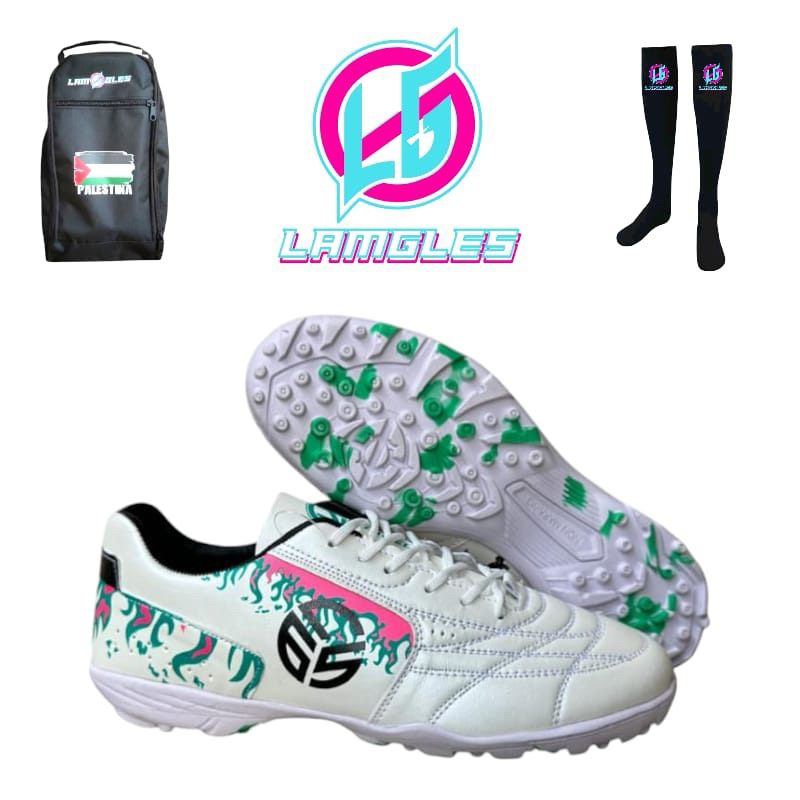 Lamgles Lamgles Sepatu Futsal Junior Eagle Fire Limited Edition
