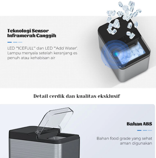 Hicon Hicon Ice Makers Machine - WIFI