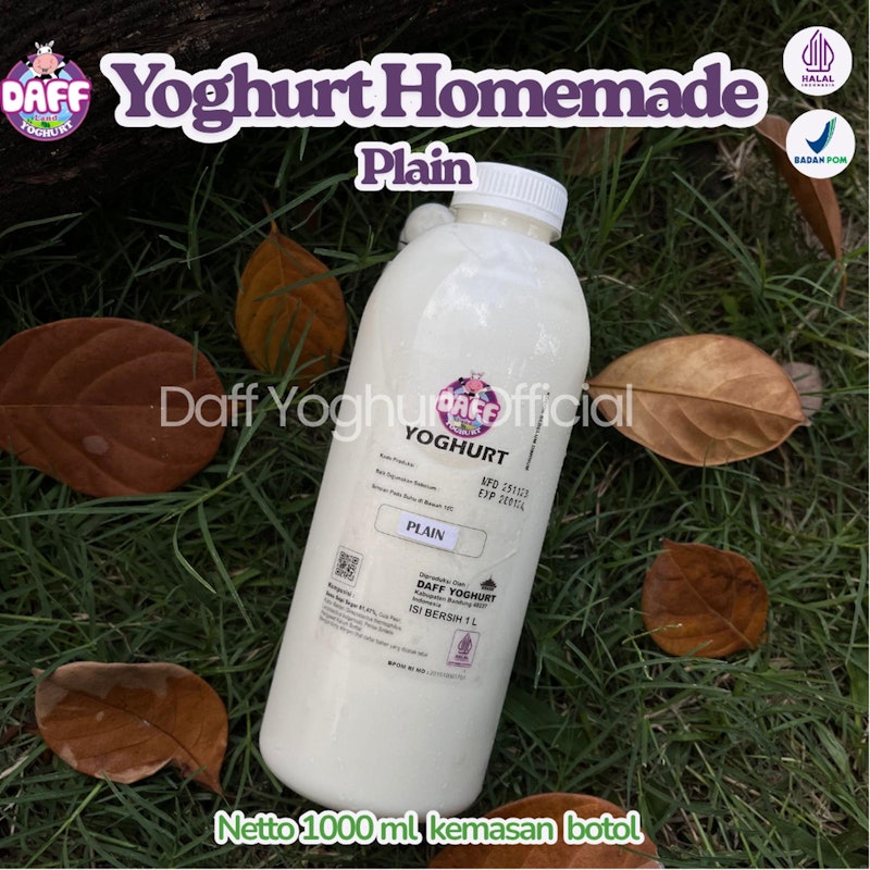 Daff Yoghurt Homemade Plain 5
