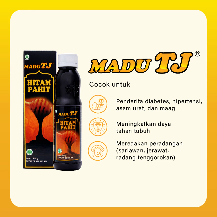 Madu TJ Hitam Pahit  2