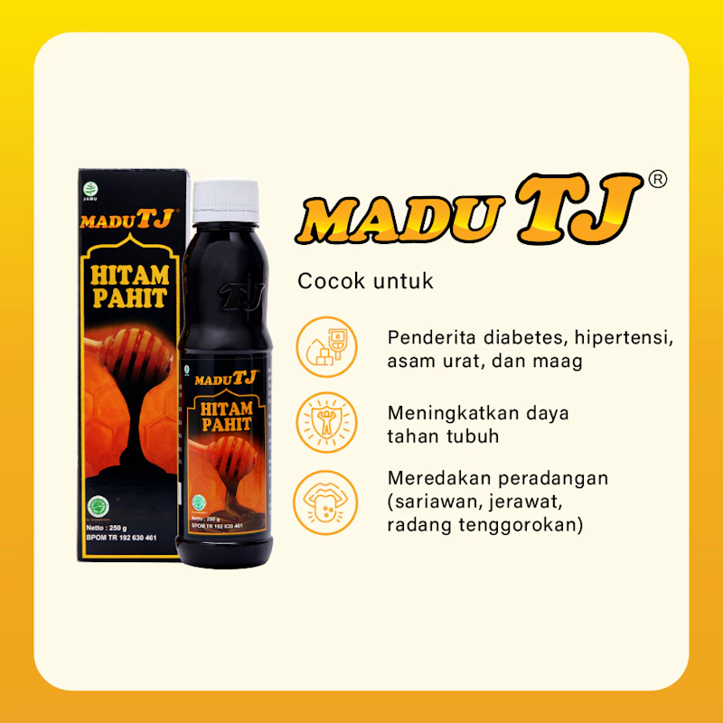 Madu TJ Hitam Pahit 2