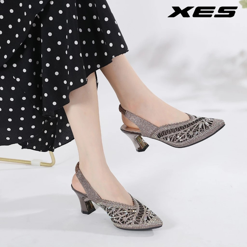 XES Sepatu Pesta Wanita Heels 5