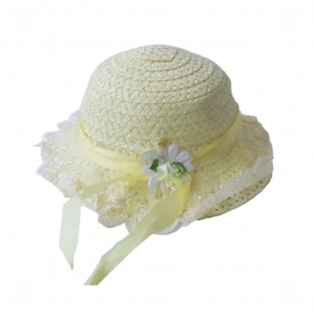 Fling Kids Topi Cantik Jerami Pantai Pita Anak