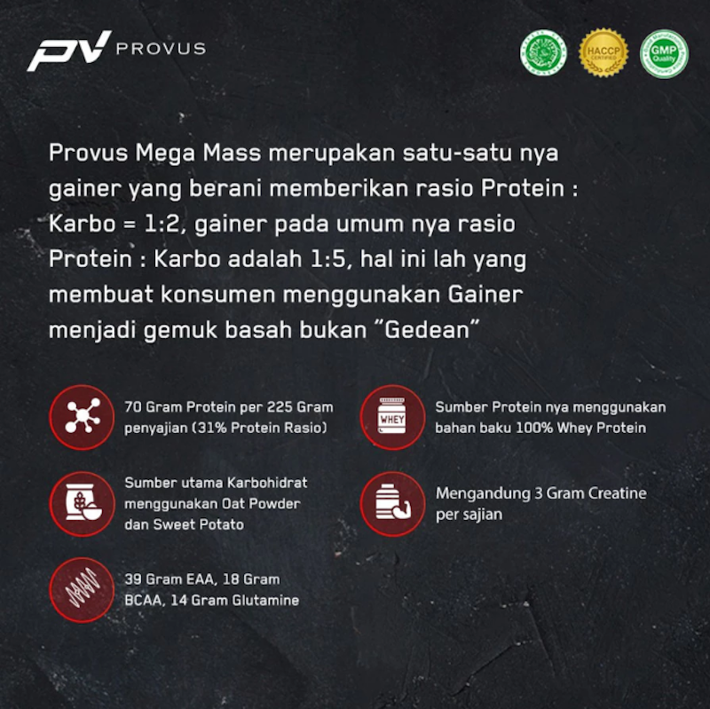 Provus Mega Mass Vanilla 4