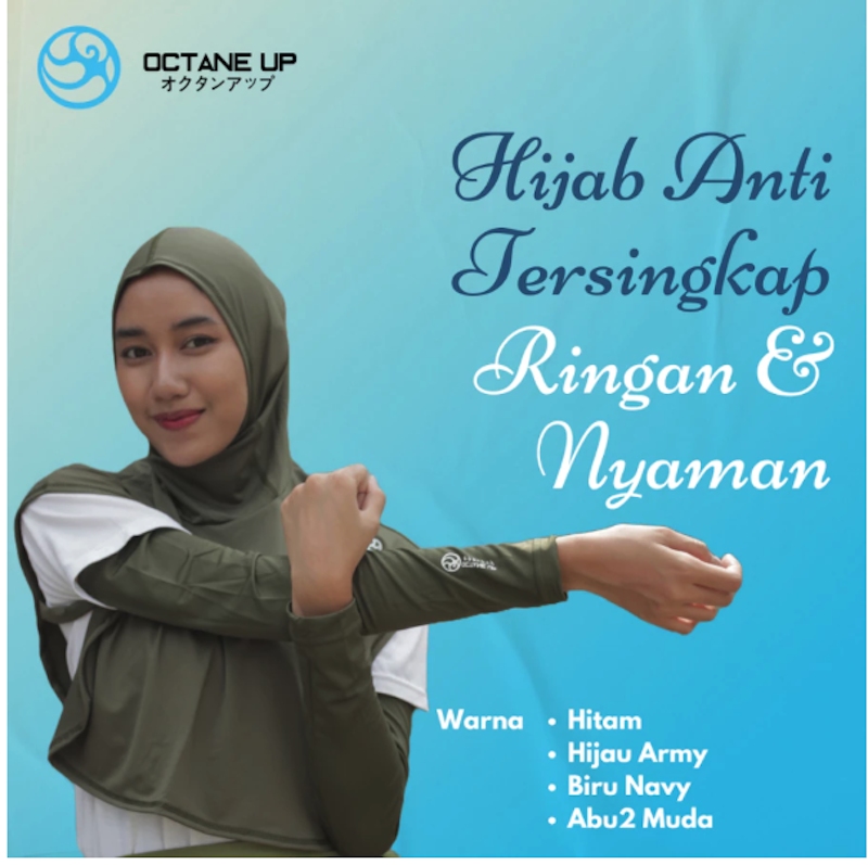 Octane Up Hijab Sport Premium 4