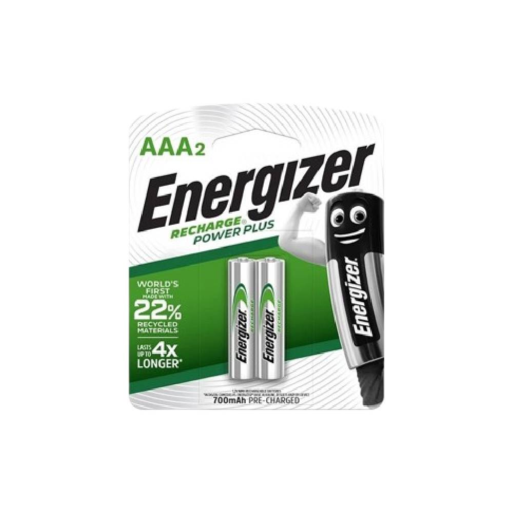 Energizer Recharge Power Plus Baterai AAA Rechargeable 700 mAh 1 Pack 1