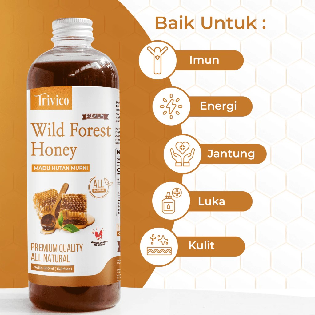 Teman Hidup Sehat Trivico Wild Forest Honey