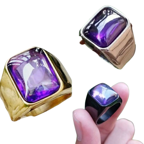 Cincin Kecubung Amathyst Brazil